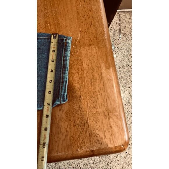 INC International Concept Wide Leg Blue Jeans Size 8/29 New - Picture 11 of 12